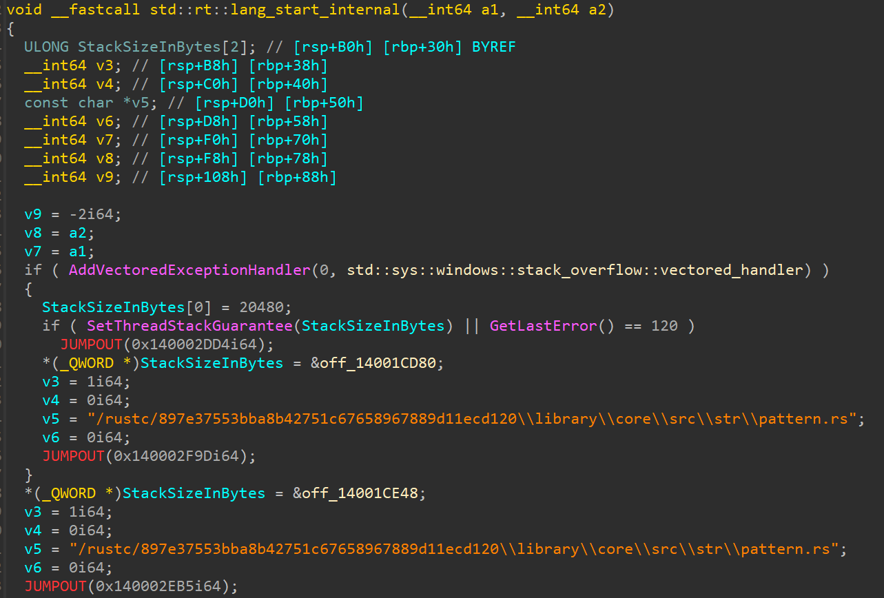 Rust 逆向基础 -1 Rust 逆向基础 -1