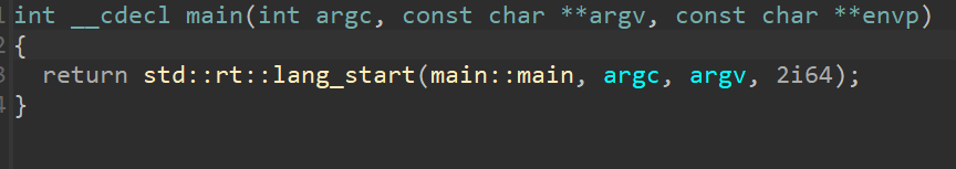 Rust 逆向基础 -1 Rust 逆向基础 -1
